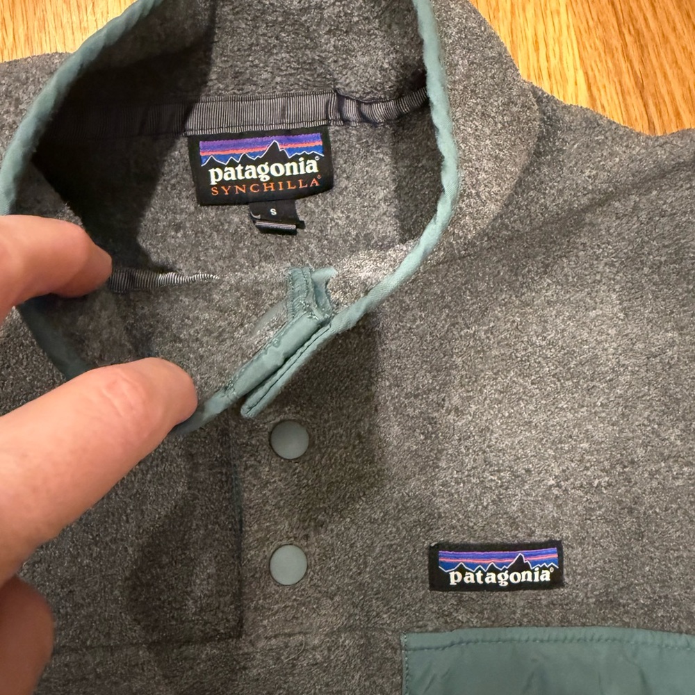 Patagonia Synchilla Gray Fleece Pullover